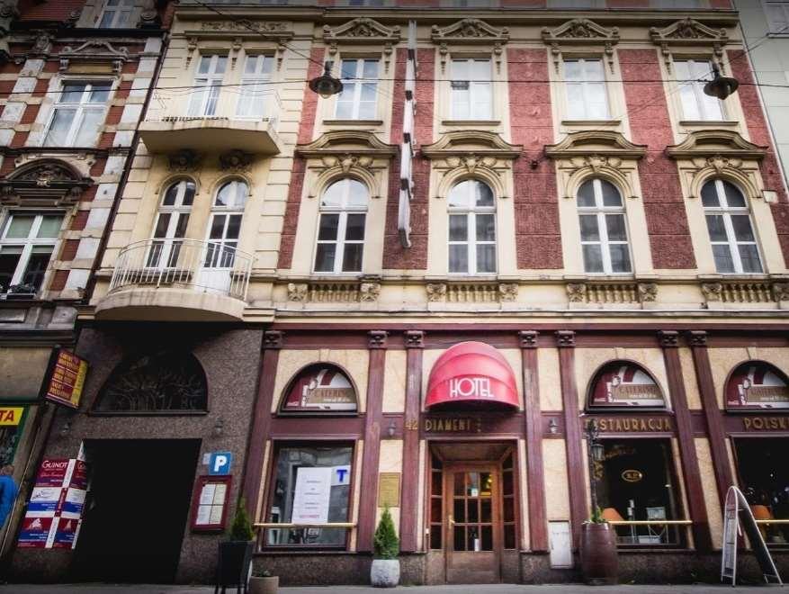 Hotel Diament Economy Gliwice Exteriör bild